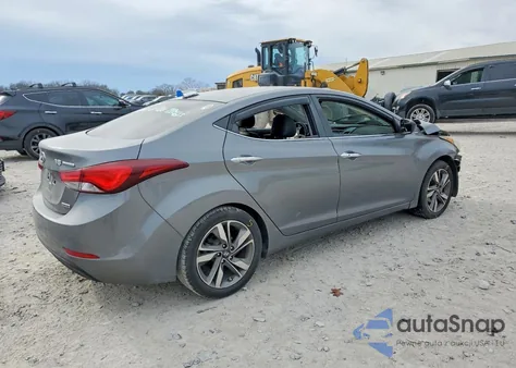 2014 Hyundai Elantra Se z USA, uszkodzony, nr VIN 5NPDH4AE0EH465917